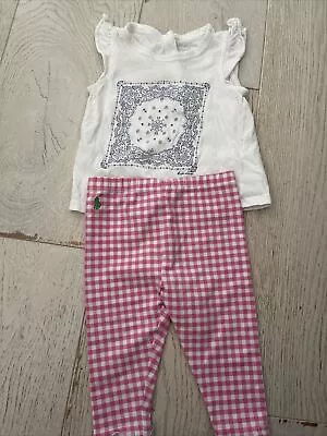 Ralph Lauren Baby Girl Outfit Set 6 Months • £0.99