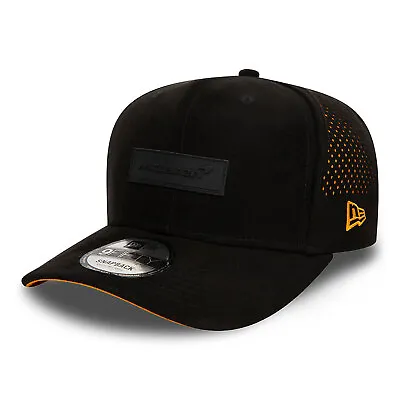 New Era McLaren F1 Automotive Suede 9FIFTY Snapback Baseball Hat Cap Adjustable • £41