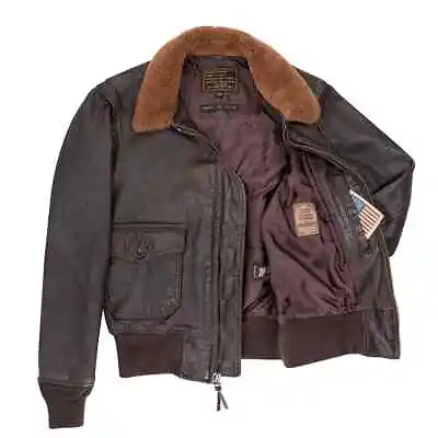 Cockpit USA Vintage G1 Flight Jacket  Z21C0071  NWT FREE US SHIP SIZES 36-52 • $612