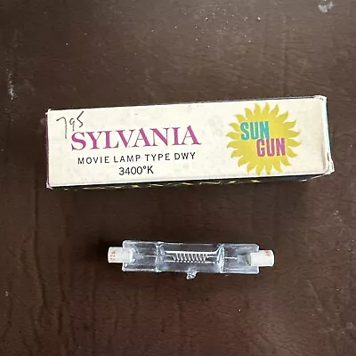 Vintage Sylvania Sun Gun Movie Light Replacement Lamp • $10