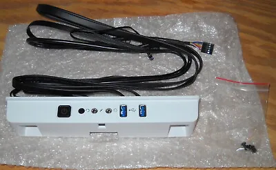 New White Front I/O IO Panel USB Audio Power Reset Switch 4 Corsair Carbide 275R • $29.99