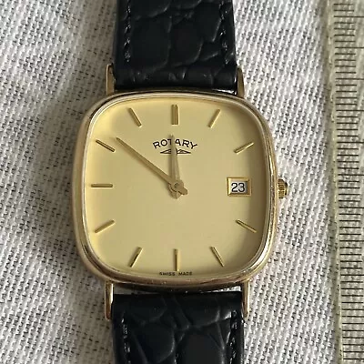 Rotary Solid Gold 9ct Gent’s .375 9kt Solid Gold Rare • £205