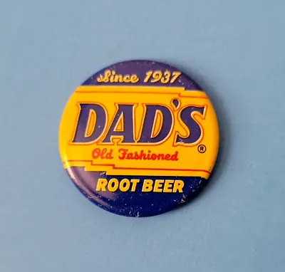 DAD'S ROOT BEER BOTTLE CAP With 1937 Lincoln Head Wheat Penny Pressed Inside • $25