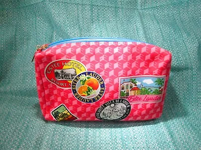 Estee Lauder Makeup Bag Cosmetic Pouch Travel Luggage Tag Sticker / V • $7.15