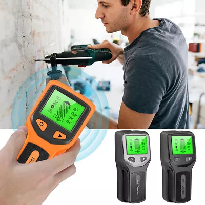 5 In 1 Electric Detector Wall Wood Metal Sensor Wire Stud Finder UK STOCK☑ • £13.38