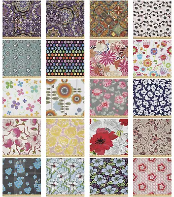 Ambesonne Flower Scenes Microfiber Fabric By The Yard For Arts And Crafts • $40.99