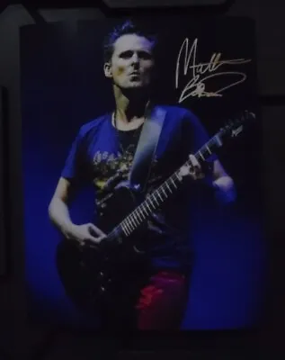 MUSE Hand Signed 8 X 10  Photo Matt Bellamy • $57.92