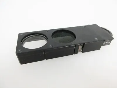 Nikon Polarizer Selector Microscope Slide Insert - Incomplete Parts • $104.99