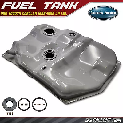 New 13.2 Gallons Fuel Tank For Toyota Corolla 1998-1999 L4 1.8L Galvanized Steel • $125.99