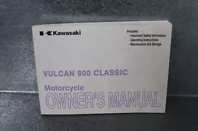 2011 Kawasaki Vulcan 900 Classic Owner Owner's Manual Book Guide 99987-1701 • $24.99