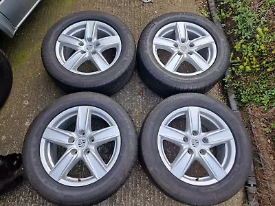 Genuine Porsche Cayenne 18  Alloy Wheels + Michelin Tyres. Winter  • $373.53