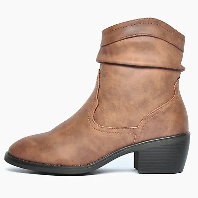 CLEARANCE -  Divaz Adele Warm-Lined Womens Ladies Vegan Designer Ankle Boots • £12.99