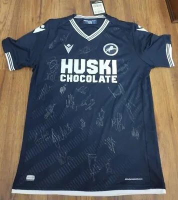 Millwall Signed Home Shirt - 20/21 Season • £150