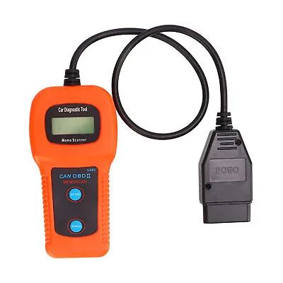 U480 Car OBD2 Diagnostic Scanner LCD Display 10‑12V DC Engine Code Reader Tool • £18.08