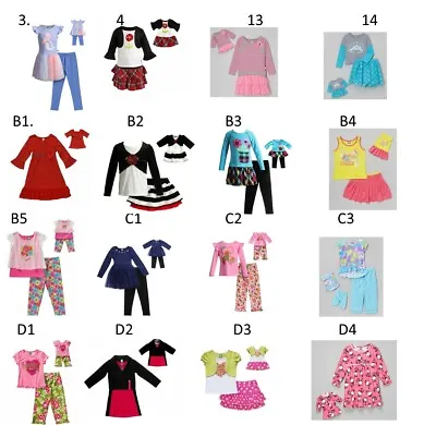 Dollie Me Sz 7-14 And 18  Doll Matching  Dress Outfit   Fits American Girls • $27.99