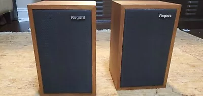 ROGERS LS3/5A Matched Pair Speakers Monitors 11 OHM All Original ** VINTAGE ** • $660