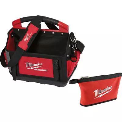 Milwaukee Caddy/Tote 15 In PACKOUT Water Resistant Polyester Modular Tool Bag • $132.65