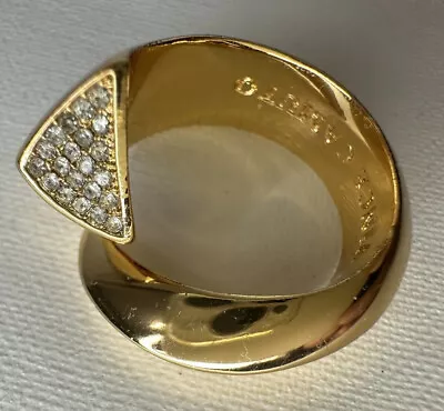 Vintage Vince Camuto Gold Tone Ring 11.1g • $15