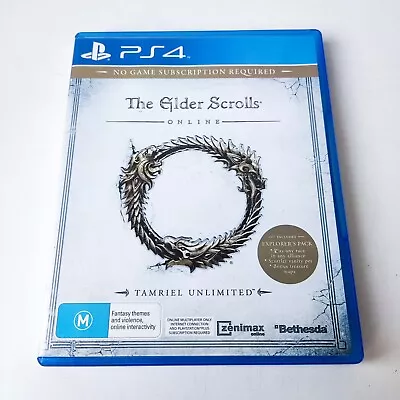 The Elder Scrolls Online: Tamriel Unlimited - Playstation 4 | Role Playing • $8.49