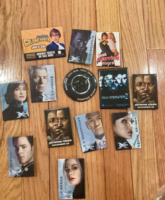 Lot Vintage Movie Theater Collectible Pins X-Men The Ring & More • $10.56