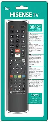 Remote Control For EN22654H174549 HISENSE TV Model : 50K220PW • $37.95