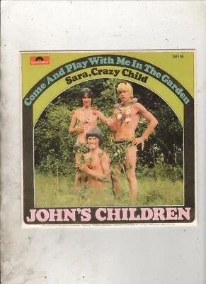 £14.42 • Buy JOHNS CHILDREN Come & Play With Me In The Garden  7  W/PS RE 60s PSYCH FREAKBEAT