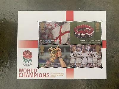 £1.99 • Buy 2003 England Rugby World Champions Miniature Sheet MS2416 Mint FREE POST