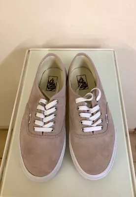 Vans Men Authentic Pig Suede Sneakers/Shoes (US10 EU43) (Excellent Condition) • $39