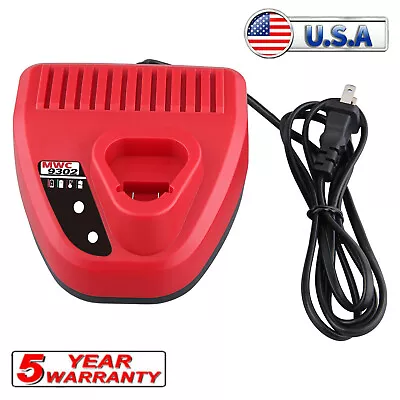 Newest For Milwaukee M-12 Lithium Ion 12 Volt M12B2 Battery Charger 48-59-2401 • $15.92