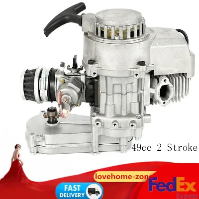$61.75 • Buy 49CC 2-STROKE HIGH PERFORMANCE ENGINE MOTOR For POCKET MINI BIKE SCOOTER ATV