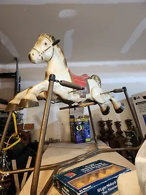 Vintage MoBo Range Rider Rocking Horse Made In England Rare! A Sebel Product • $450