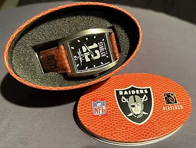 Vintage Ken Stabler  Snake  Oakland Raiders Nfl Watch With Collector Box • $100