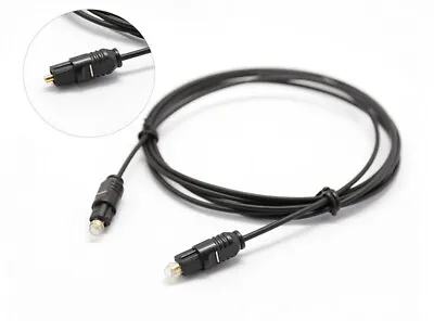 6FT Digital Fiber Optic Audio Cable Cord Optical SPDIF TosLink For TV DVD AMP • $2.69