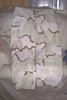 Genuine Military Rain Pants XL Long Desert Camo Rain Pants Desert Storm Camo Etc • $113.99