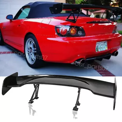 For Honda S2000 46  Car Rear Trunk Racing GT Style Wing Spoiler Adjustable Black • $109.99