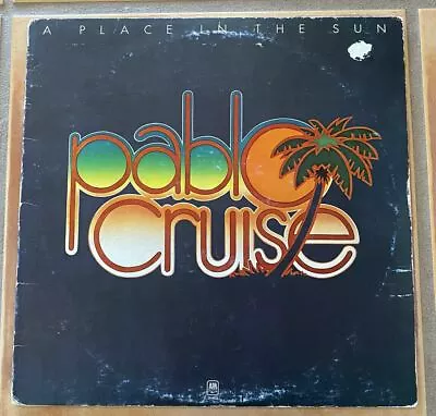 Pablo Cruise A Place In The Sun Vintage 1977 Vinyl Record • $14.99