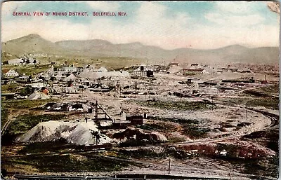 Postcard 1910s MINING DISTRICT GOLDFIELD NV Nevada JA20 • $9.99