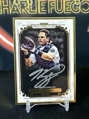 2014 Topps Museum Collection Mike Piazza On Card Auto 13/15 Mets Dodger HOF • $150