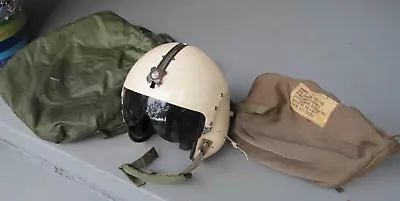 U.S. Vietnam War Helicopter Pilot Gentex Helmet With Two Carry Bags 1962 66 MED • $474.99