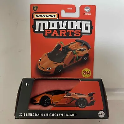 Matchbox 2024 - Moving Parts - 2019 Lamborghini Aventador SVJ Roadster - HLG03 • £4.99