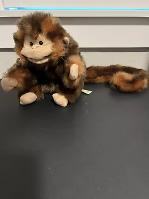 Folkmanis FolkTails Full Body Brown 9  Monkey Puppet Long 13  Tail  • $20