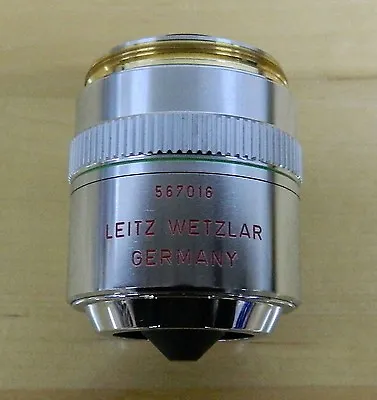 $379 • Buy Leitz Wetzlar 20X PL FLUOTAR Microscope Objective