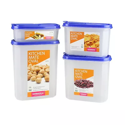 Cereal Container Dispenser Dry Food Storage Airtight Box Kitchen Pasta Oatmeal R • £5.75