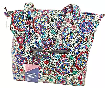 Vera Bradley Large Tote -Cotton - Stained Glass Medallion • $65