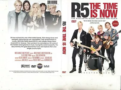 R5-The Time Is Now-The Exclusive Story Beyond The Music-2015-Music Band R5-DVD • $32.26