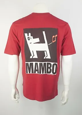 VTG '89 Mambo Australia Farting Dog Graphic T-Shirt Red Size S • $40