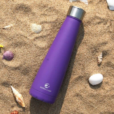 $13.39 • Buy 15 OZ Vacuum Insulated Stainless Steel Water Bottle Leak-Proof Double Walled