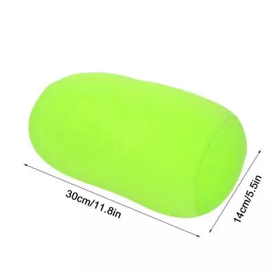 Microbead Cushion Roll Pillow - Travel Home Sleep Neck Support - • $9.71