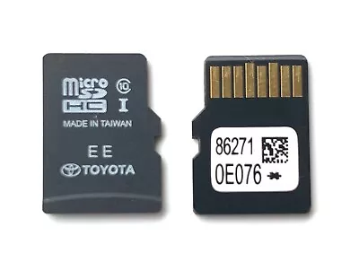 Newest 2024 Navigation Micro SD Card For TOYOTA LATEST UPDATE OEM 86271 0E076 • $44.99