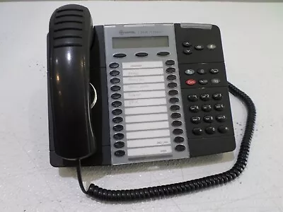 Mitel 5224 IP Phone W/ Stand Handset And Curly Cord - Reset And Working! • $8